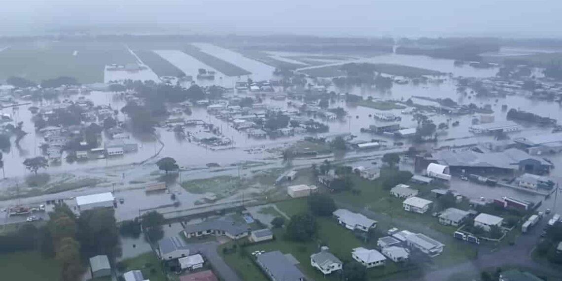 Ingham Faces Worst Flooding in 60 Years, Residents Urged to Evacuate - Queensland Ambulance Service via CNN Photo