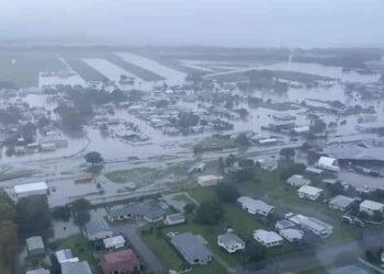 Ingham Faces Worst Flooding in 60 Years, Residents Urged to Evacuate - Queensland Ambulance Service via CNN Photo