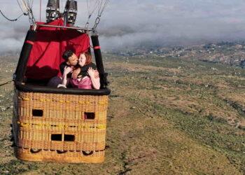 Travel Trends: The Rise of Private Balloon Rides for Couples - Magical Adventure Balloon Rides via CNN Photo