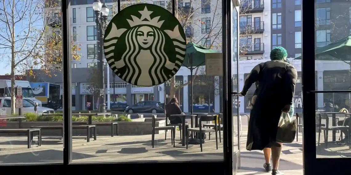 Starbucks CEO Brian Niccol Reshapes Company with Job Cuts - Godofredo A. Vasquez/AP Photo