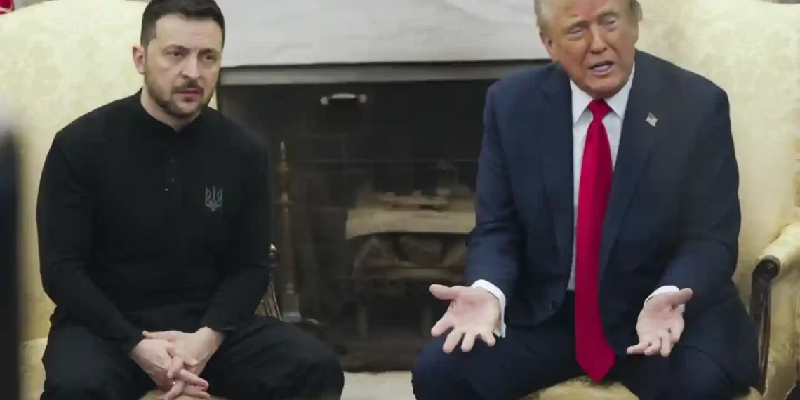 Trump vs. Zelenskyy: Public Confrontation Over War and Peace - Mystyslav Chernov/AP Photo