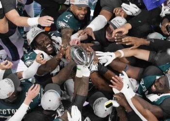 Eagles Claim Super Bowl Glory, Jalen Hurts Shines as MVP - David J. Philip/AP Photo