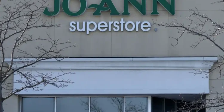 Joann Files for Bankruptcy Again, Will Shut Down Entire Chain - Nam Y. Huh/AP Photo