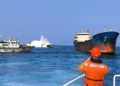 Taiwan Intercepts Vessel After Undersea Cable is Severed - Taiwan Coast Guard/Anadolu/Getty Images