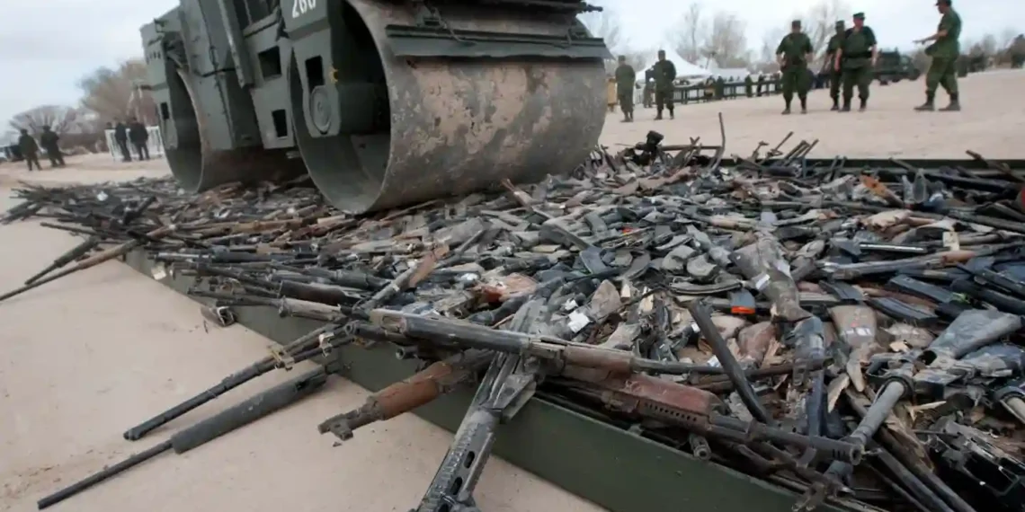 Mexico Seeks $10 Billion from U.S. Gun Companies for Cartel Violence - Jesus Alcazar/AFP/Getty Images