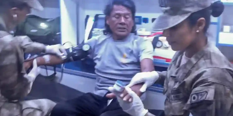 Peruvian Fisherman Defies Death, Rescued After Nearly 100 Days at Sea - Peruvian Navy/AFP/handout/Getty Images