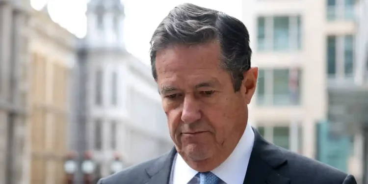 Jes Staley Denies Misleading Regulators About Epstein Ties - Toby Melville/REUTERS