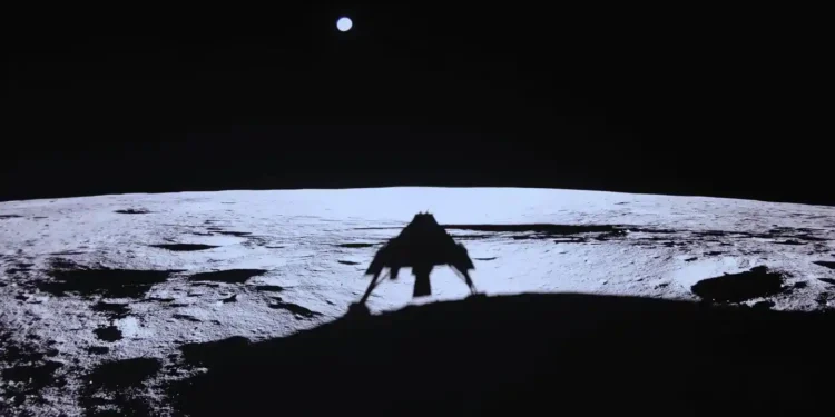 First Private Company Lands on the Moon: Firefly's Blue Ghost Makes History - image credit: NASA/Firefly Aerospace via AP