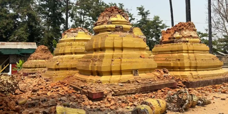 Myanmar Earthquake Leaves Destruction and Rising Casualties - Aung Shine Oo/AP Photo
