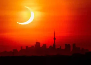Partial Solar Eclipse Visible Across Europe, North America, and Africa - Frank Gunn/The Canadian Press via AP, File