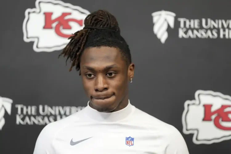 Chiefs Receiver Xavier Worthy Released After Domestic Assault Case Declined - Charlie Riedel/AP Photo