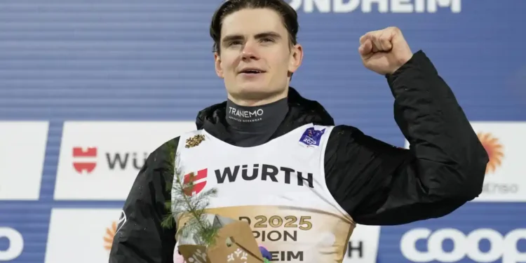 Ski Jumping Shock: Norwegian Team Officials Admit to Cheating at World Championships - Matthias Schrader/AP Photo