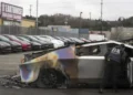 Tesla Becomes a Political Target: What’s Behind the Surge in Vandalism? - Lindsey Wasson/AP, File