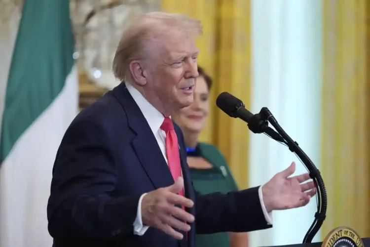 Tariff Showdown: Trump Warns of 200% Tax on European Alcohol - Alex Brandon/AP Photo