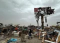 Storm Wreaks Havoc Across the U.S., Millions Affected - Arkansas Democrat Gazette via AP Photo