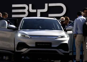 BYD Launches High-Speed EV Charging Network Across China - Matthia Schrader/AP, File