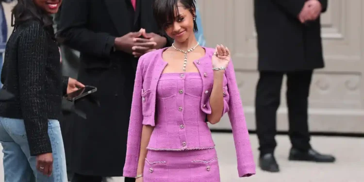 The Chanel Skirt Suit is Back—Thanks to Tyla’s Fashion Moment - Jacopo Raule/Getty Images