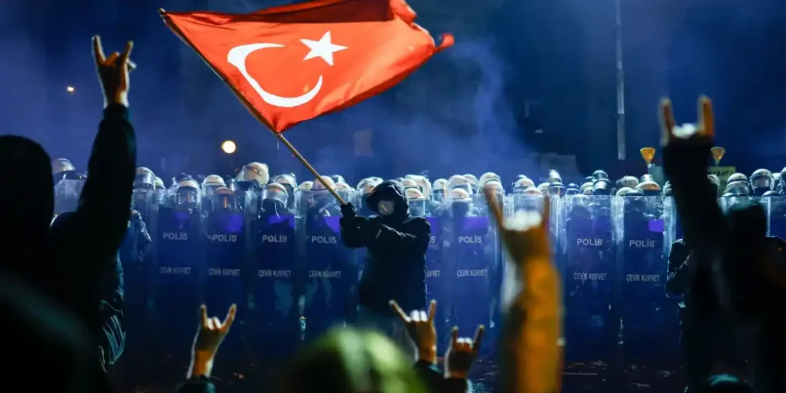 Police Clash with Protesters After Istanbul Mayor’s Arrest - Murad Sezer/Reuters via CNN