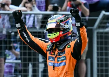 Piastri Triumphs in Shanghai as FIA Disqualifies Three Drivers - Hector Retamal/AFP/Getty Images via CNN