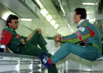 Racing Pioneer Eddie Jordan Dies at 76: The Man Who Discovered Schumacher - Jordan (left) gave Schumacher (right) his F1 debut in 1991. Hoch Zwei/Corbis/Getty Images