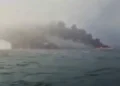Dozens Rescued After Cargo Ship Crashes Into US-Flagged Oil Tanker - Social Media via CNN