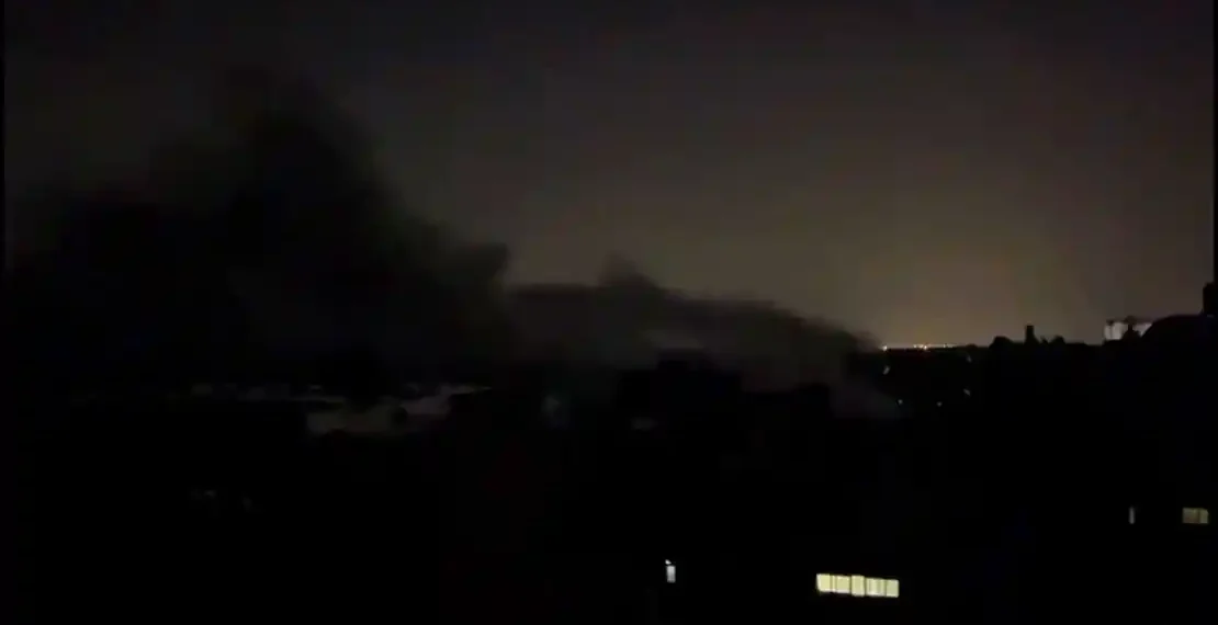 Gaza's Deadliest Night: Over 400 Killed in Israeli Strikes - In this still from a video, smoke rises from Gaza City on March 18, 2025. CNN