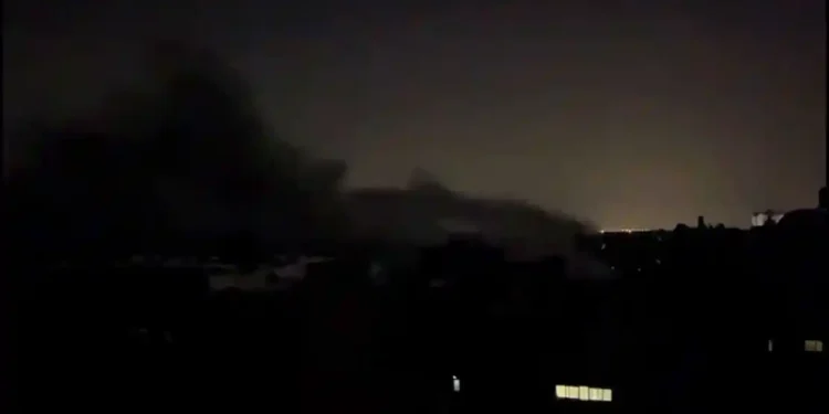 Gaza's Deadliest Night: Over 400 Killed in Israeli Strikes - In this still from a video, smoke rises from Gaza City on March 18, 2025. CNN