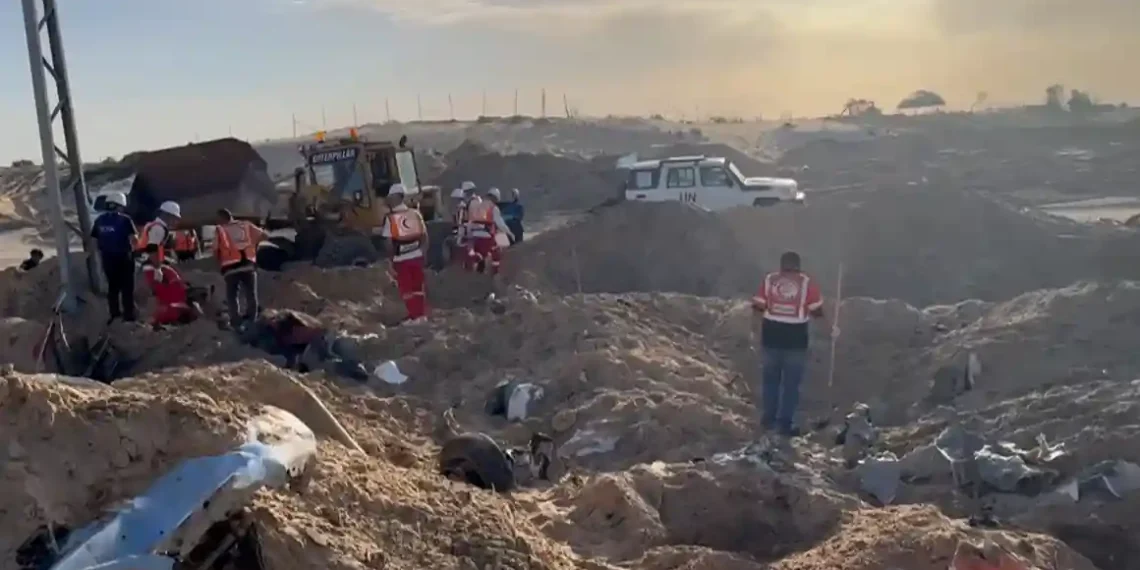 Israeli Strikes Leave Dozens of Humanitarian Workers Dead in Gaza - Courtesy OCHA via CNN