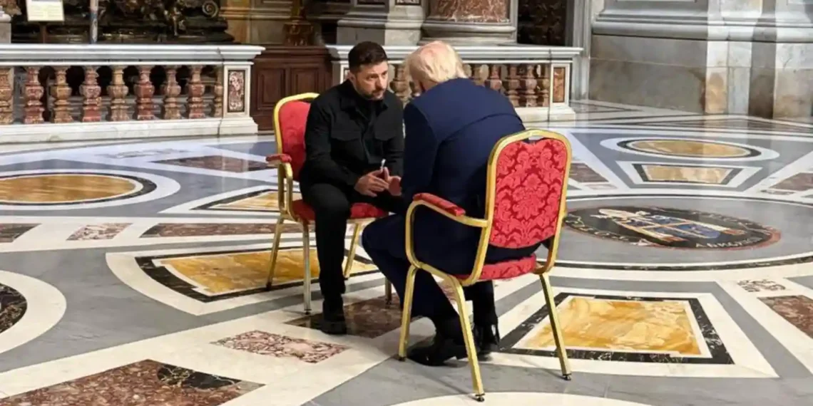 Trump and Zelensky’s Vatican Talks Could Shape Ukraine’s Future - AFP via CNN Newsource