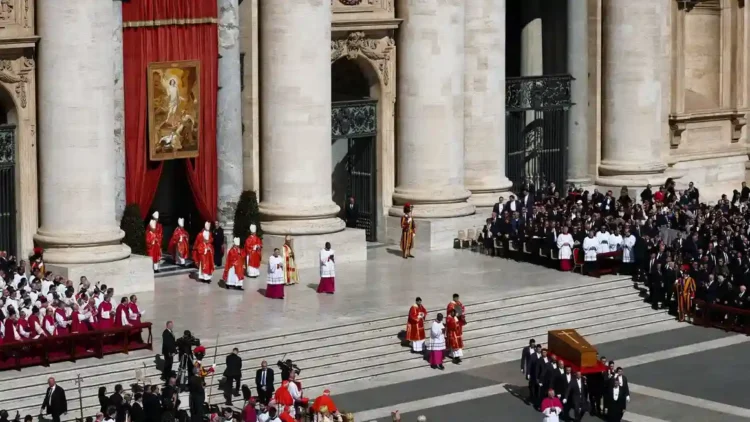 A Final Farewell: Pope Francis Laid to Rest in Rome - Kai Pfaffenbach/Reuters