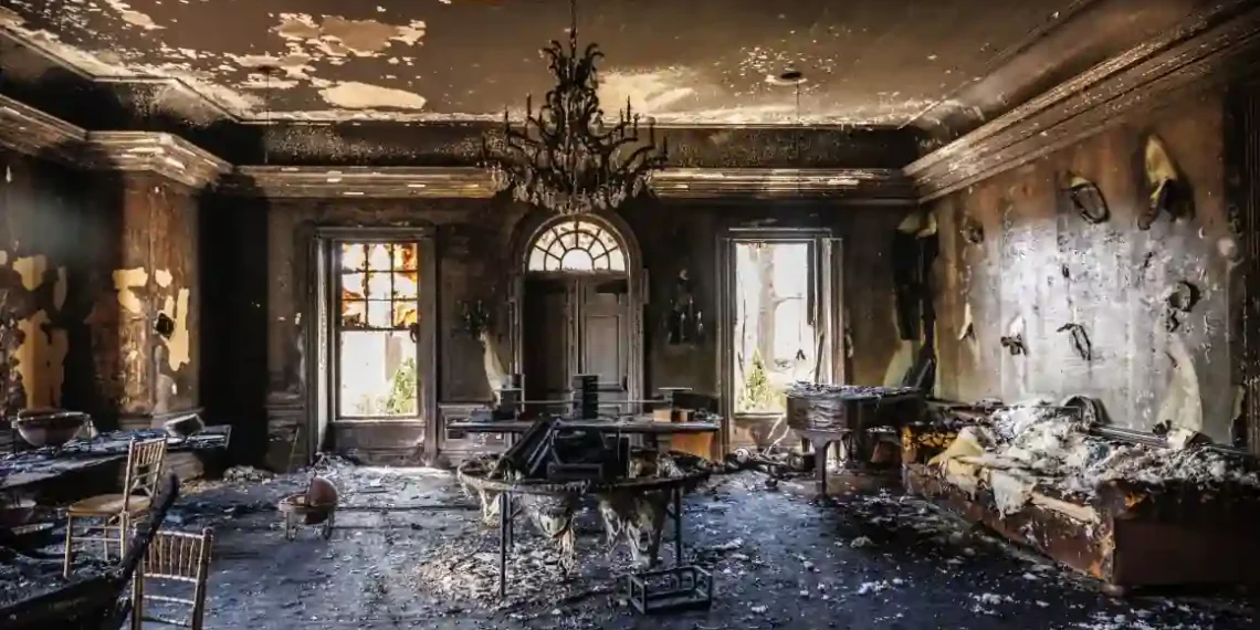 Pennsylvania Governor’s Residence Damaged by Arson Attack - Commonwealth Media Services via CNN