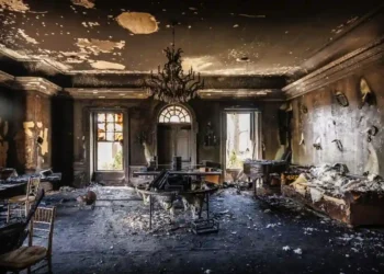 Pennsylvania Governor’s Residence Damaged by Arson Attack - Commonwealth Media Services via CNN