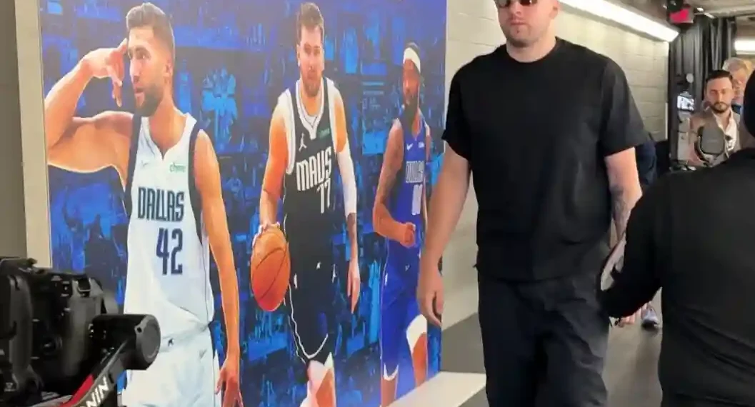 Luka’s Return: Mavericks Fans Honor Former Star Despite Trade Drama - image credit to X NBA via ESPN