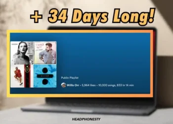 What’s the Longest Playlist on Spotify? We Found It - image credit to Headphonesty