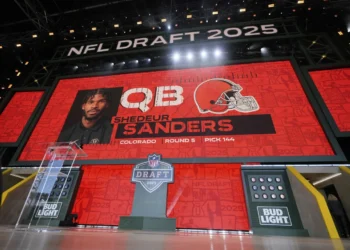 Browns Double Down at QB, Land Shedeur Sanders in Round 5 - Jeff Roberson/AP Photo