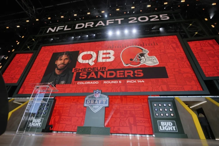Browns Double Down at QB, Land Shedeur Sanders in Round 5 - Jeff Roberson/AP Photo
