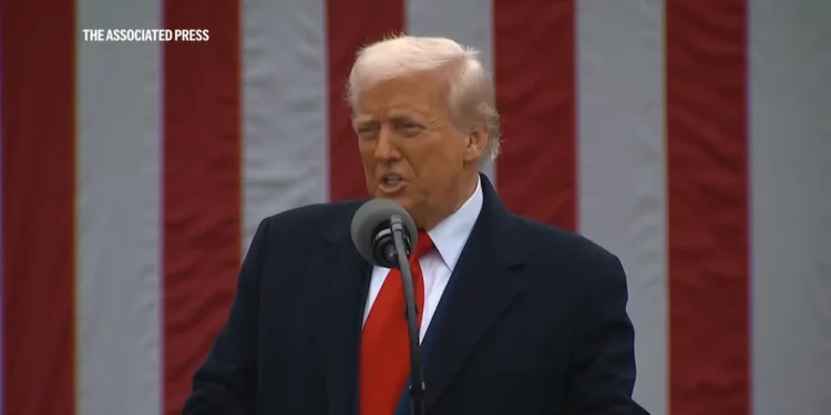 Trump’s Economic Plan: New Tariffs, Tax Cuts, and Controversy - image credit via AP Video