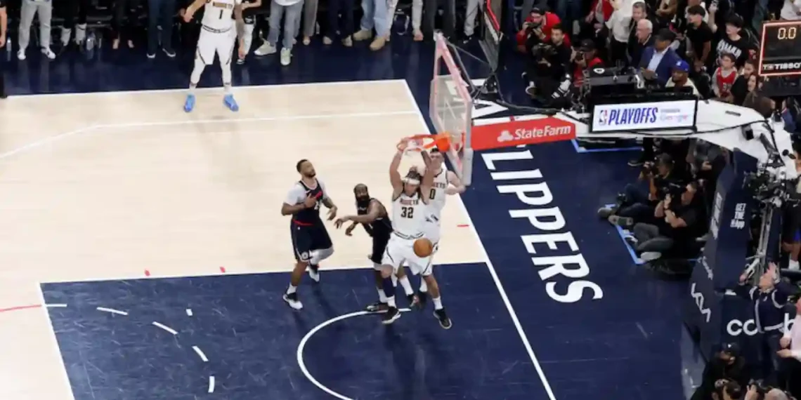Nuggets Even Playoff Series with Last-Second Dunk by Aaron Gordon - Luke Hales/Getty Images