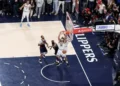 Nuggets Even Playoff Series with Last-Second Dunk by Aaron Gordon - Luke Hales/Getty Images