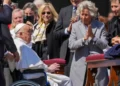 Pope Seen in Public for First Time Since Hospitalization - Andrew Medichini/AP Photo via CNN