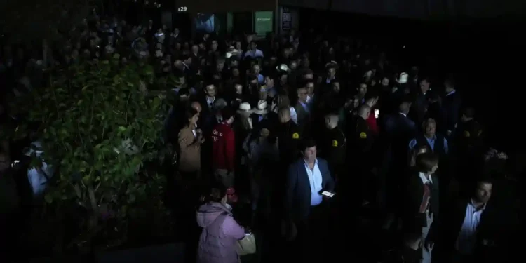 Train, Phone, and Internet Services Halted by Major Blackout - Manu Fernandez/AP Photo