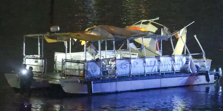 Clearwater Boat Collision Declared Mass Casualty Incident - Douglas R. Clifford/Tampa Bay via AP