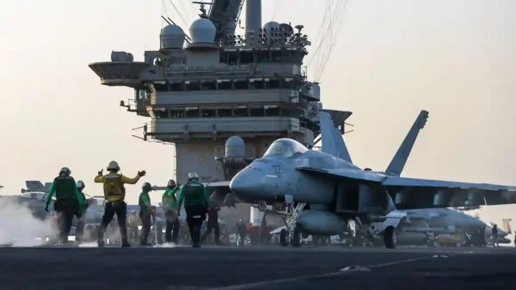 Hard Turn to Evade Attack Leads to US Navy Fighter Jet Loss - US Navy/CNN