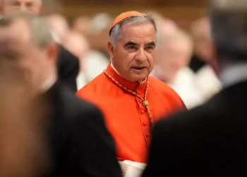 Cardinal Becciu Chooses Not to Join Conclave Amid Legal Controversy - Copyright AP Photo