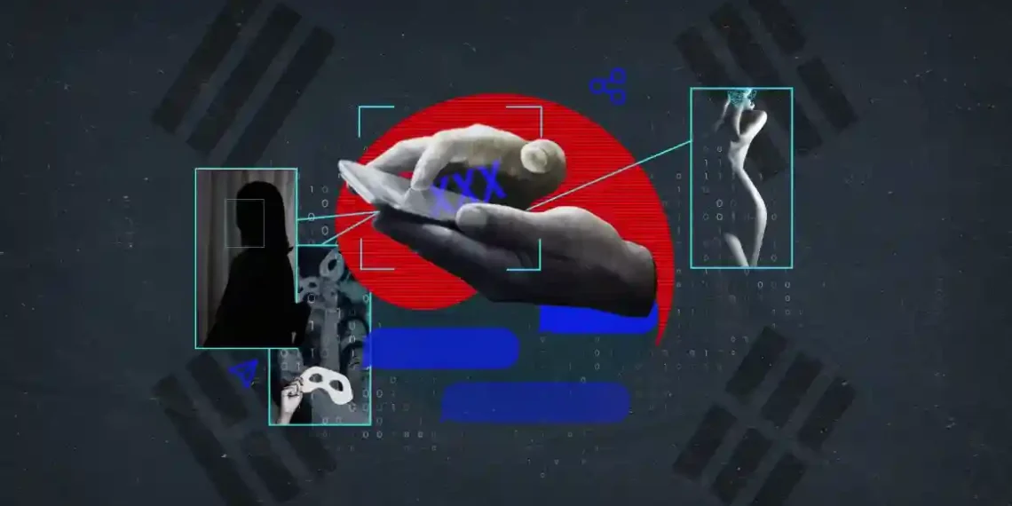 Digital Deception: How Deepfake Porn is Hurting South Korean Citizens - Illustration by Leah Abucayan/CNN/Getty/Adobe Stock