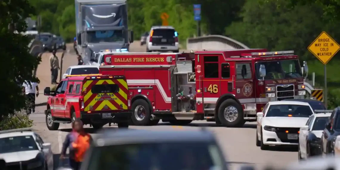 Four Students Hurt in Dallas High School Shooting, Investigation Underway - Julio Cortez/AP Photo