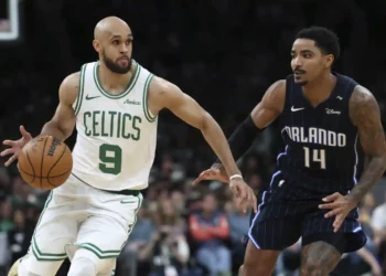 Celtics Defeat Magic 103-86 in Game 1, White Shines with 30 Points - Michael Dwyer/AP Photo