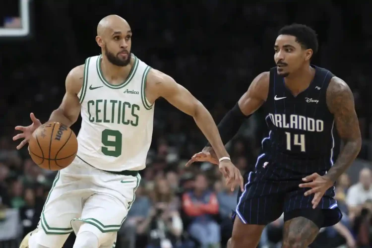 Celtics Defeat Magic 103-86 in Game 1, White Shines with 30 Points - Michael Dwyer/AP Photo