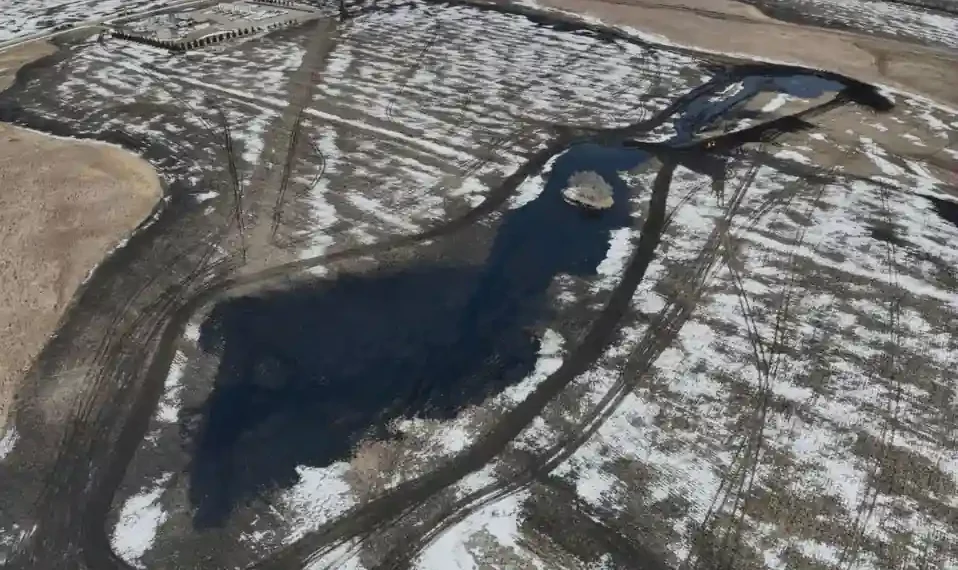 Major Oil Spill Hits North Dakota: Keystone Pipeline Ruptures Again - image credit to South Bow via AP News