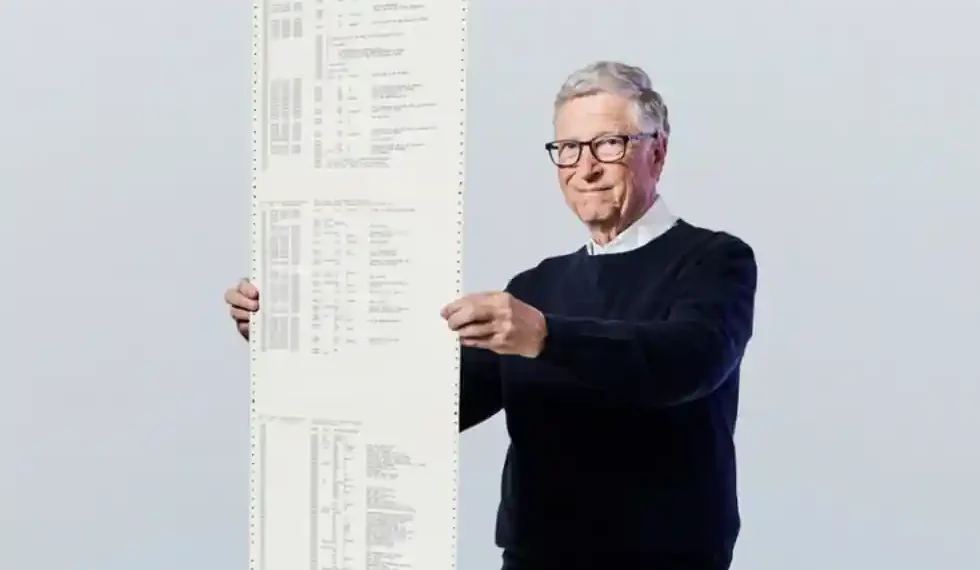 50 Years Ago, Bill Gates Wrote Code That Changed Everything - Ian Allen/Gates Ventures via AP